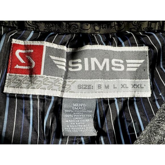 SIMS Snap Button Grey Lined Ski Snowboarding Pants Men's Size Small - Picture 11 of 12